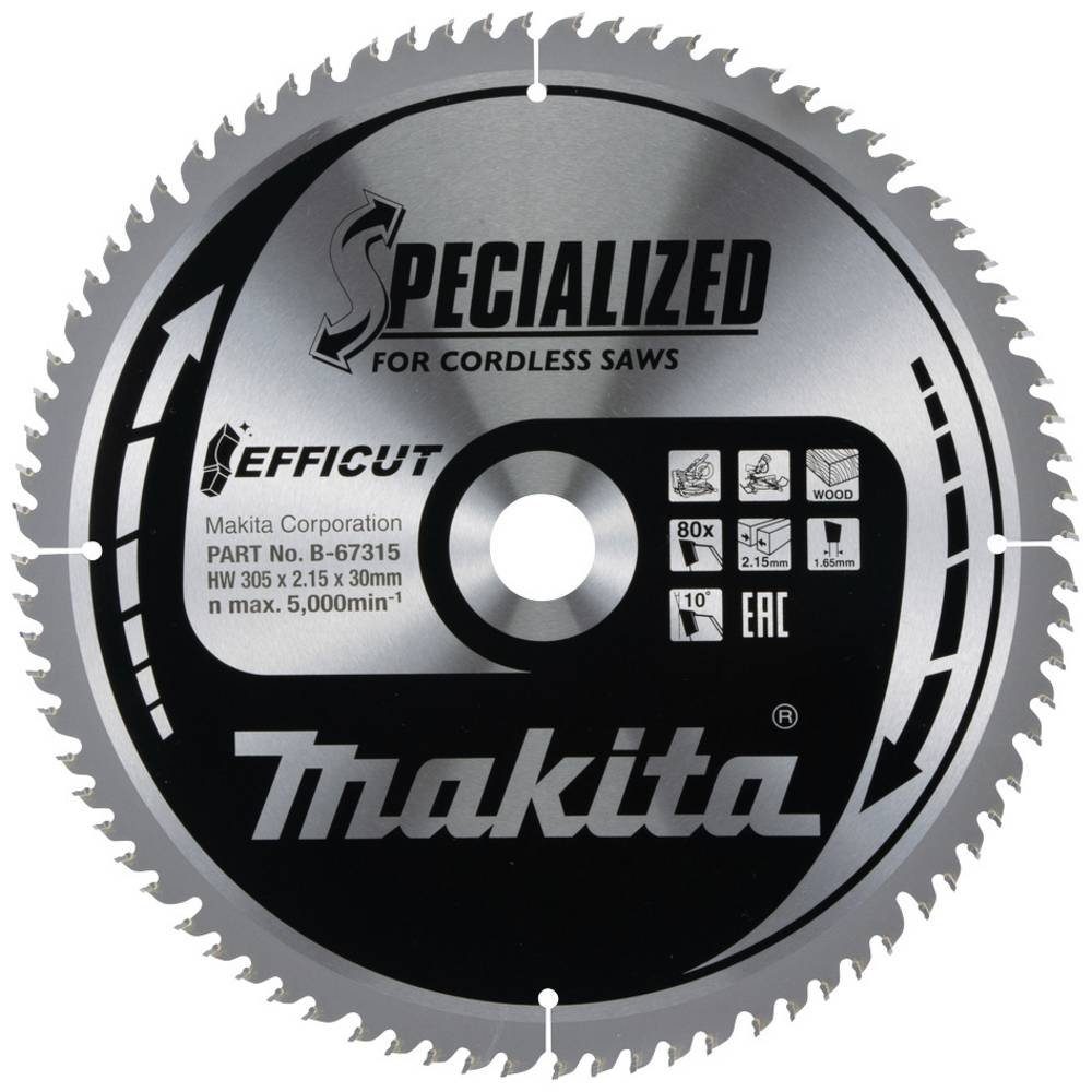 Makita Kreissägeblatt EFFICUT S{geb.305x30x80Z B-67315