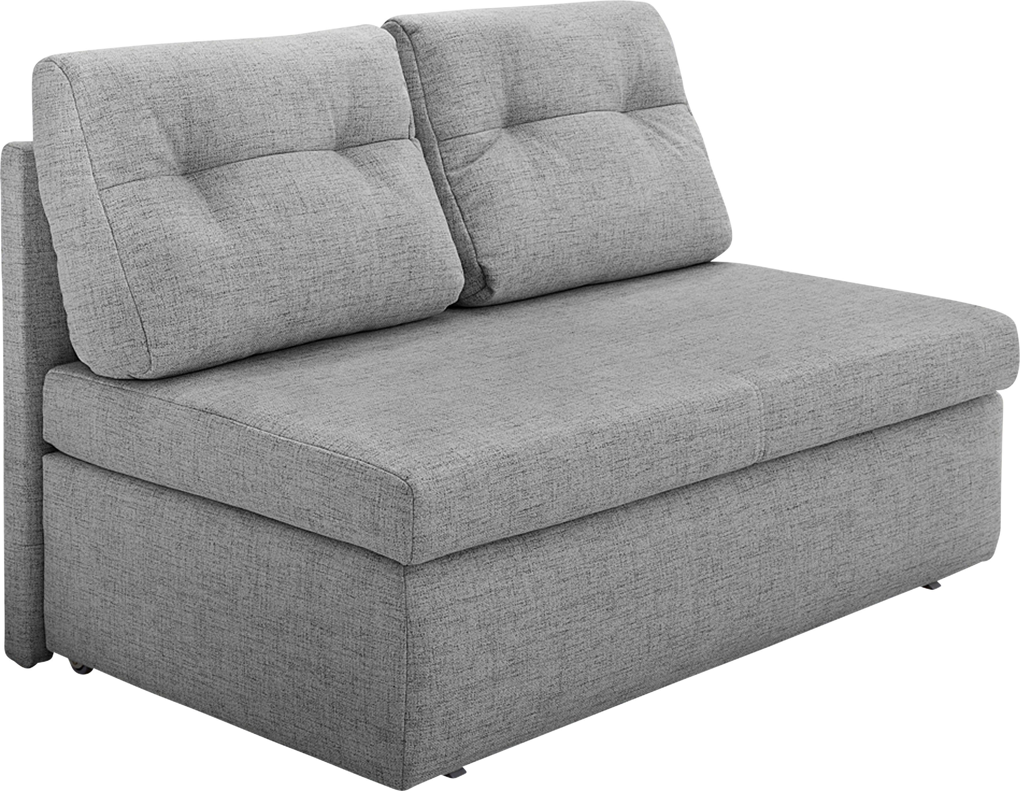 hellgrau Jockenhöfer und Stauraum Gruppe Gästebettfunktion Platzsparendes Torben, Schlafsofa Sofa mit