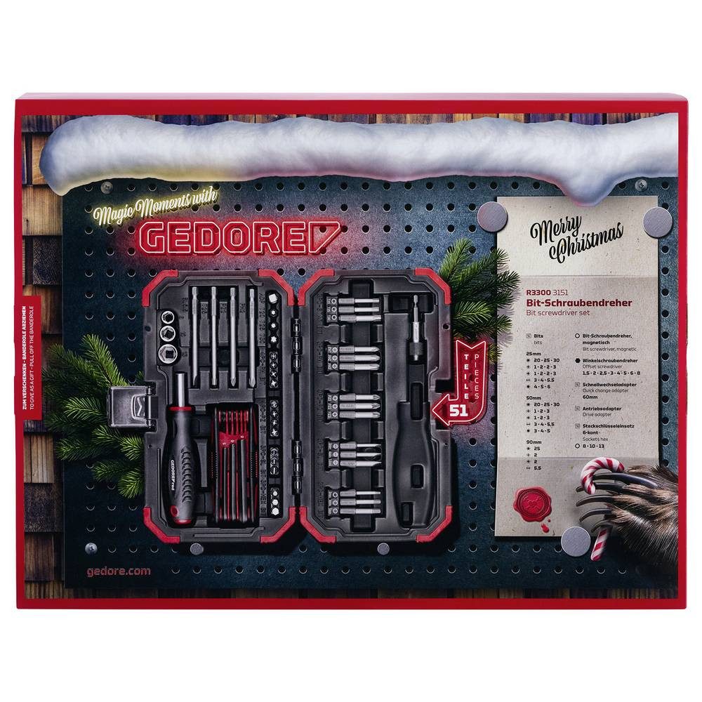 Gedore Adventskalender Adventskalender 2025 Werkzeug Adventskalender Altersklasse Unabhängig