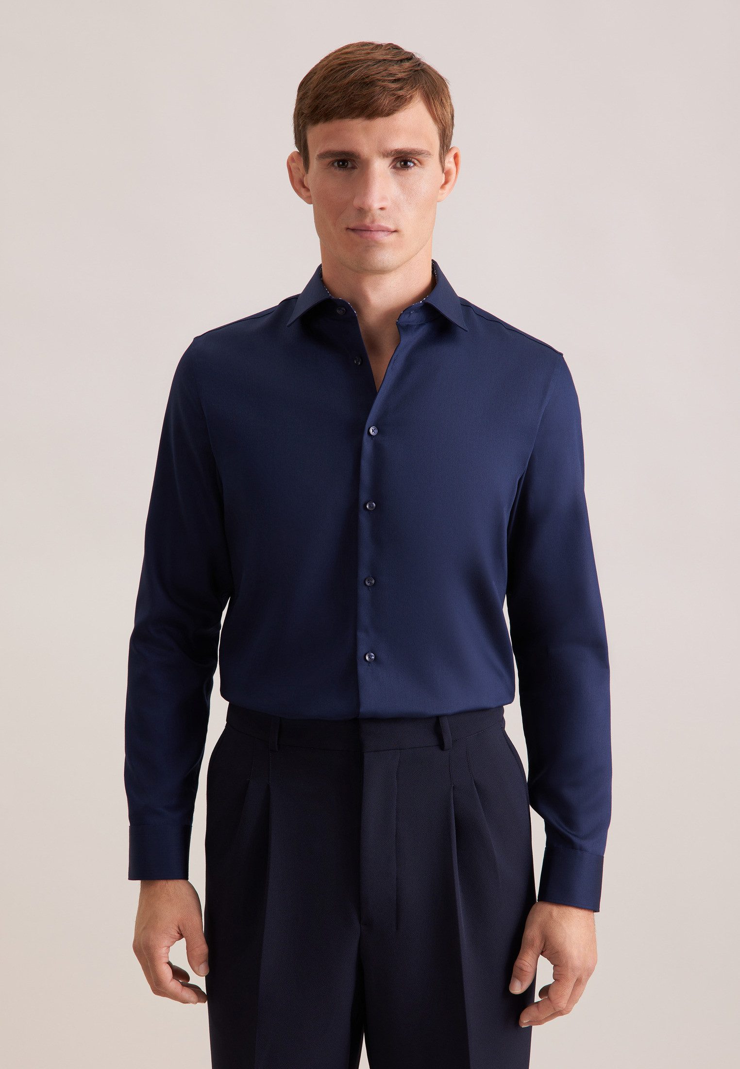 Businesshemd Schwarze Rose