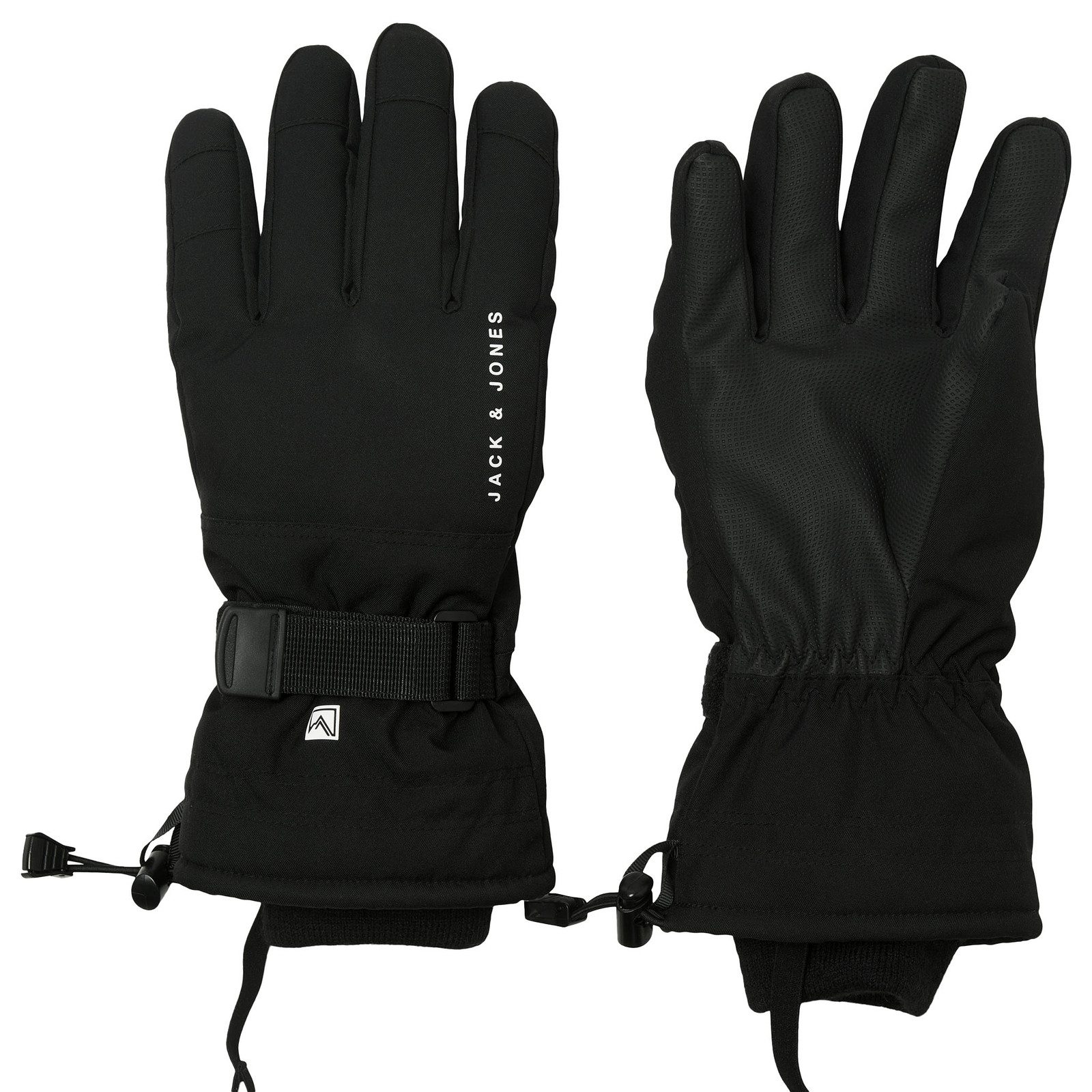 Jack & Jones Skihandschuhe Valley Gloves Ski mit Markendetails