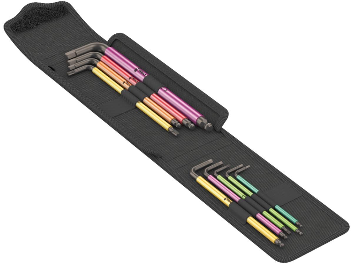 Wera Fahrradwerkzeugset Bicycle Set 4, (Set), für Innensechskant- und TORX® Schrauben, Größenkennzeichnung
