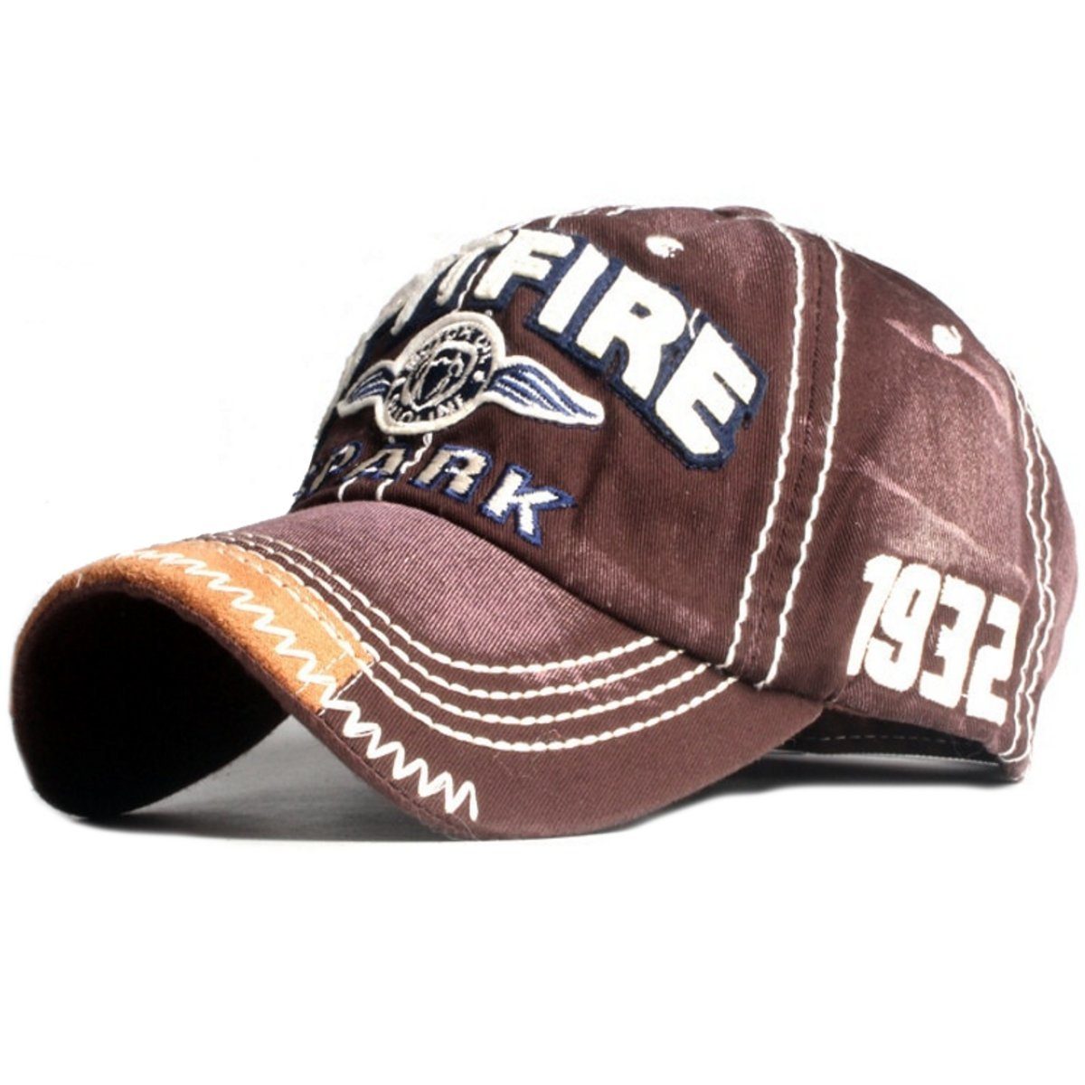 Sporty Baseball Cap Spitfire Distressed Baseballcap Vintage Used Look Retro günstig online kaufen