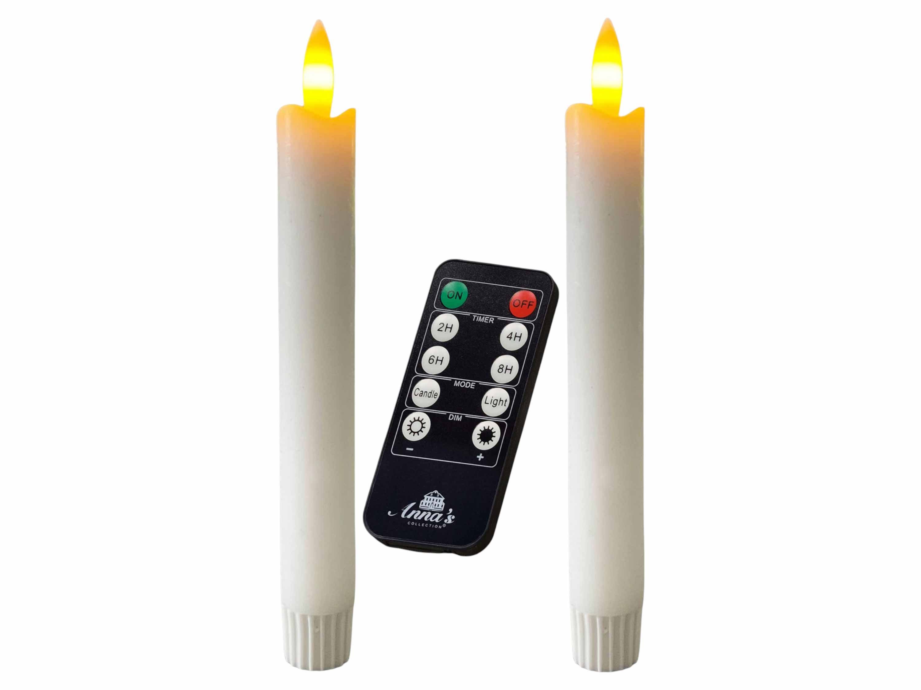 Coen Bakker Deco BV LED-Kerze (Set, 3-tlg), Stabkerzen mit Fernbedienung we günstig online kaufen