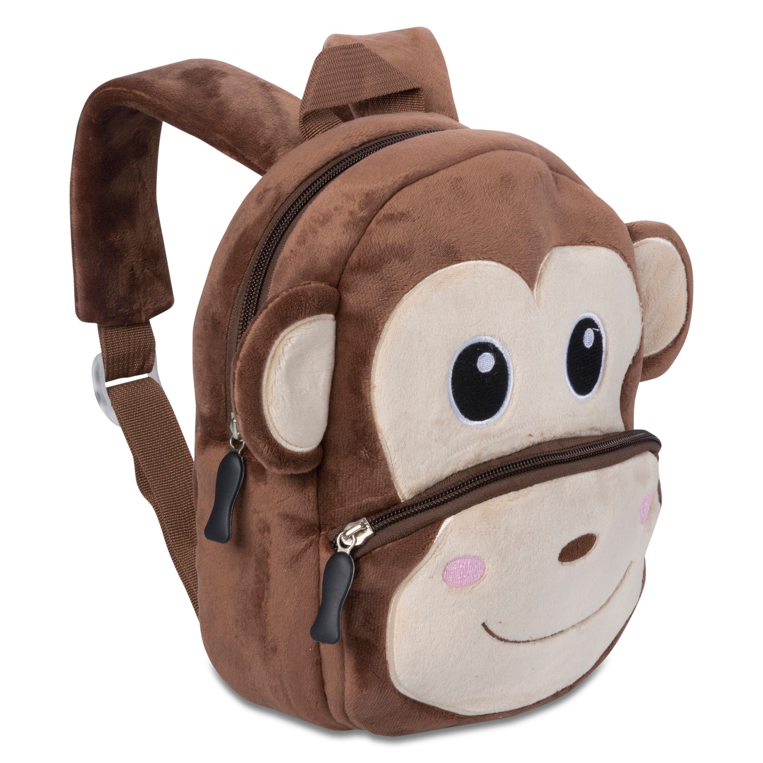 all Kids United Kinderrucksack Kleinkinder Kindergarten Rucksack (Tier-Rucksack, 2 - 6 Jahre), Wasserfest, Ergonomisch, Leichtgewichtig