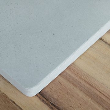 wohnfreuden Dekotablett Sandstein Tablett 30 cm quadratisch, 32031