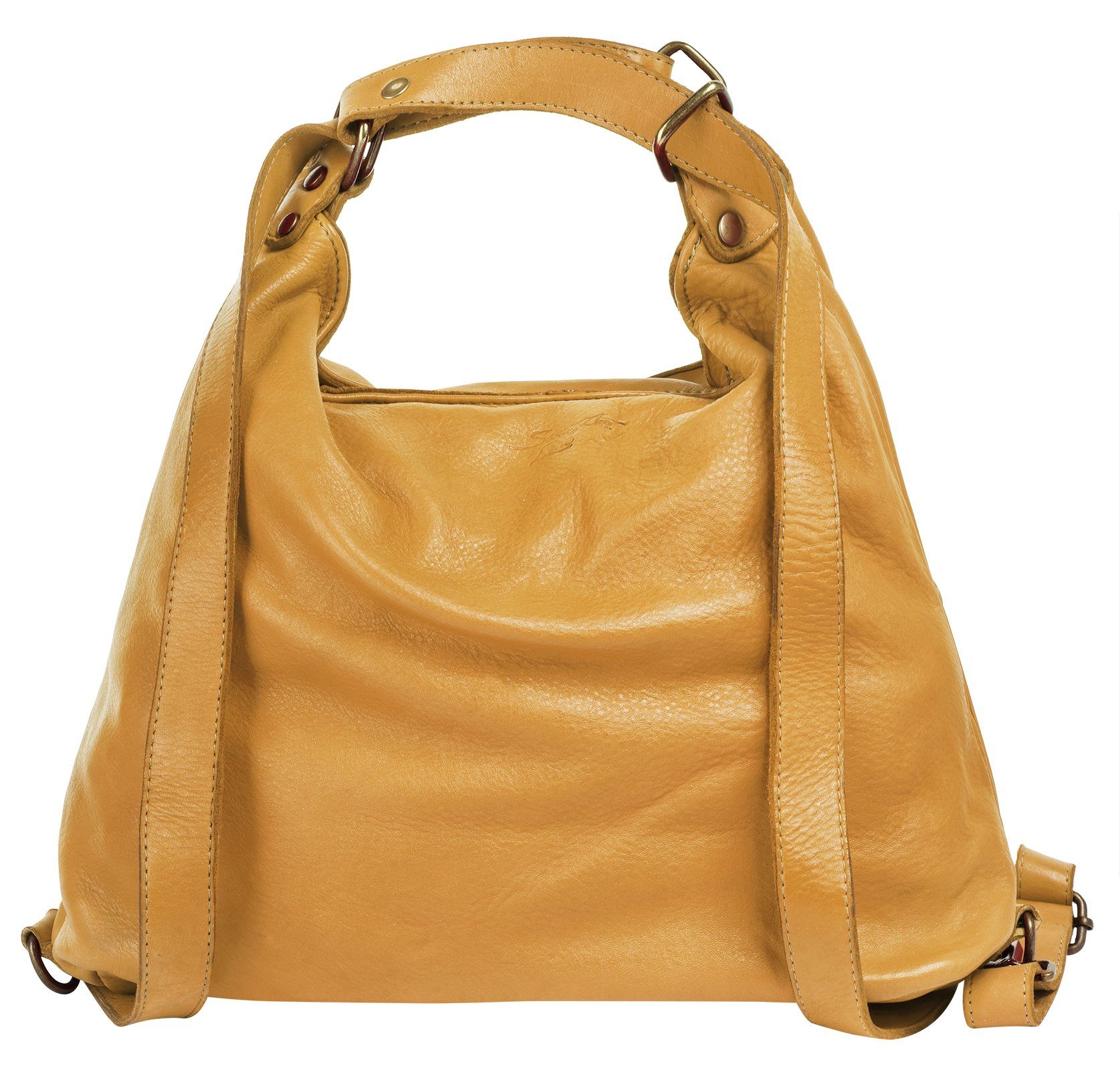Samantha Look Shopper (1-tlg), echt Leder, Made in Italy