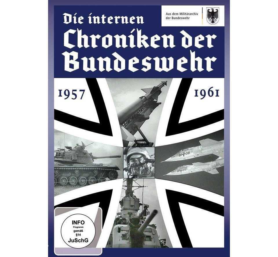 DVD Die internen Chroniken der Bundeswehr - 1957 - 1961, 1 DVD