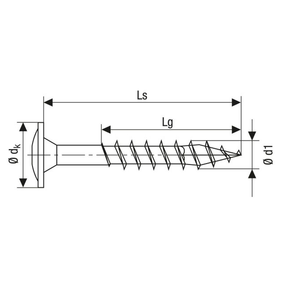 SPAX Schrauben-Set SPAX Holzbauschraube HI.FORCE, Tellerkopf, WIROX, T-STAR plus
