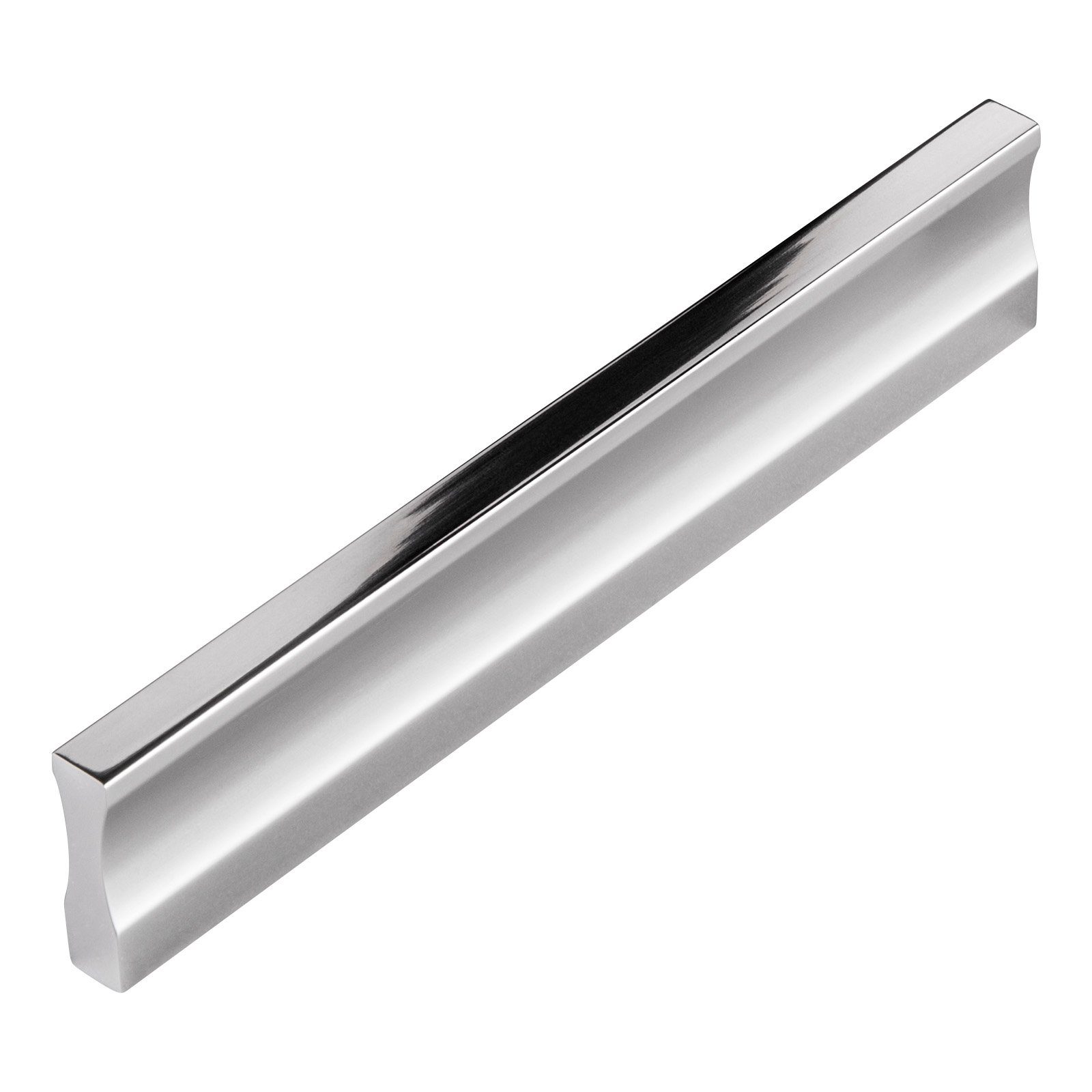 SO-TECH® Möbelgriff Griffleiste LONA Aluminium, inkl. Befestigungsschrauben, L x B x H 74 x 7,5 x 27,5 mm, Bohrlochabstand: 64 mm