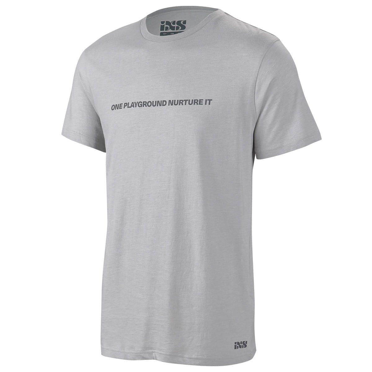 iXS IXS T-Shirts - M- (1-tlg) Grau T-Shirt Playground T-Shirt