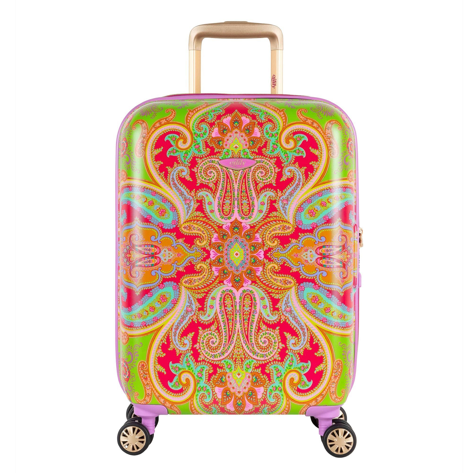 Oilily Hartschalen-Trolley Travel, 4 Rollen, Polycarbonat