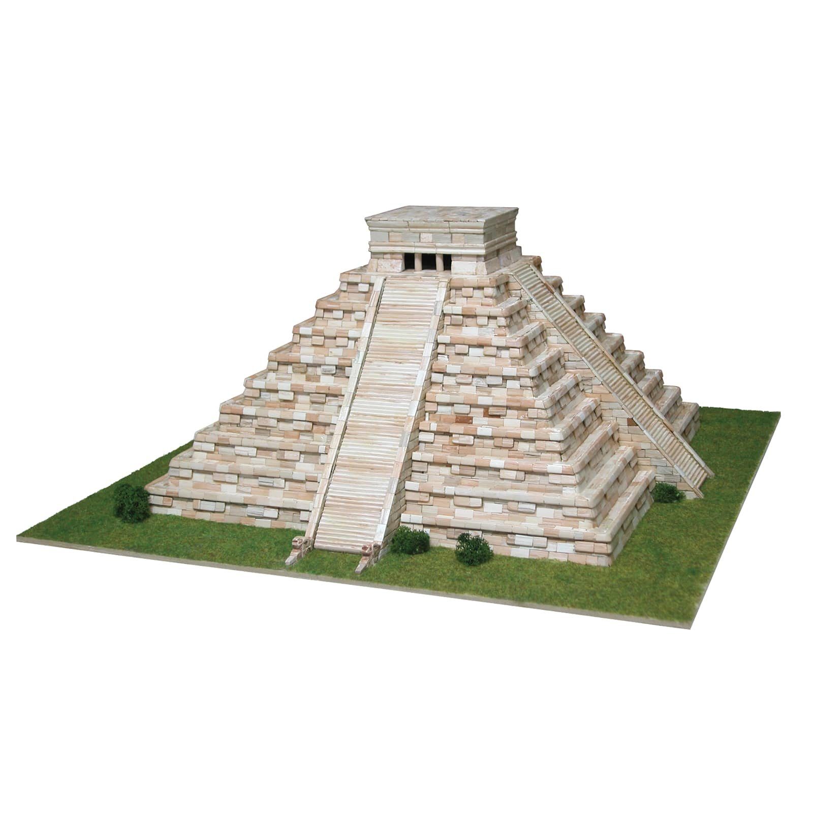 Firma Aedes Ars S.L. ® Modellbausatz AEDES ARS Steinbaukasten Pyramide des Kukulcán