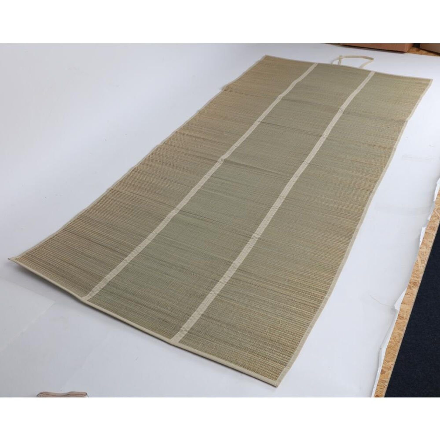 BURI Yogamatte 12x Strandmatte Seegras Decken Sonnenliege Unterlage Tuch 90x190cm