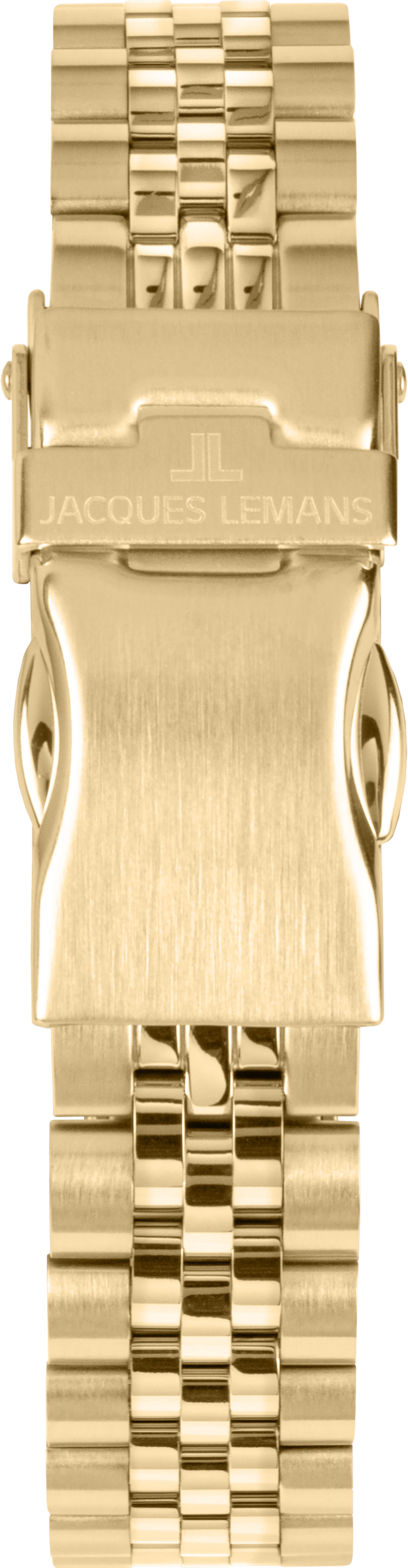 Jacques Lemans Quarzuhr Derby 1-2133F, Armbanduhr, Damenuhr, Edelstahlarmband, analog, Tag