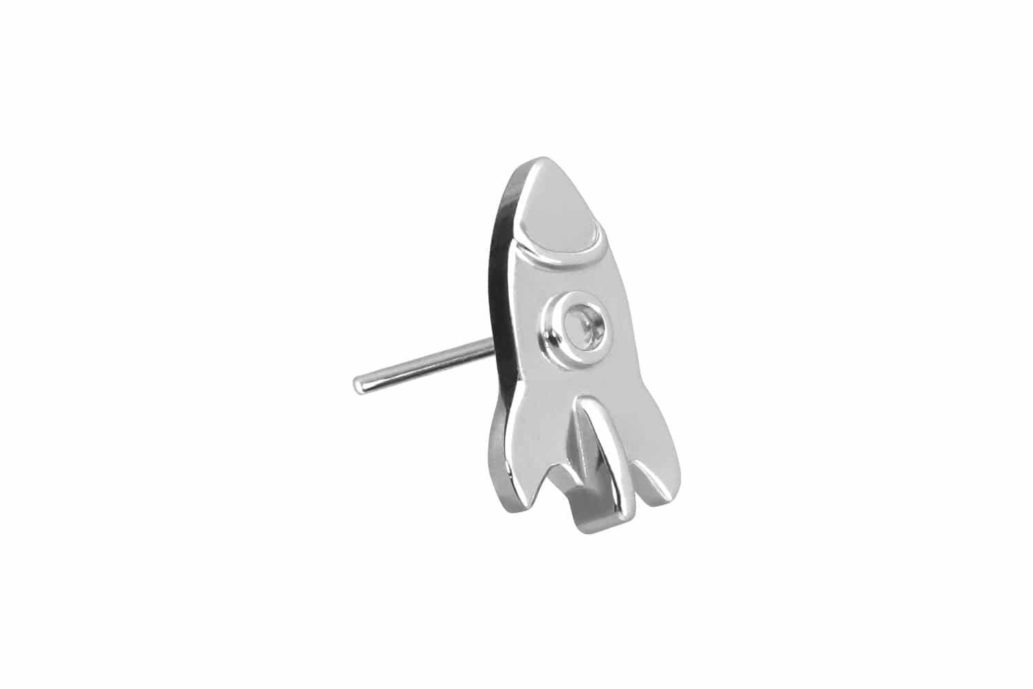 Piercing-Set Titan Aufsatz mit Push Pin RAKETE