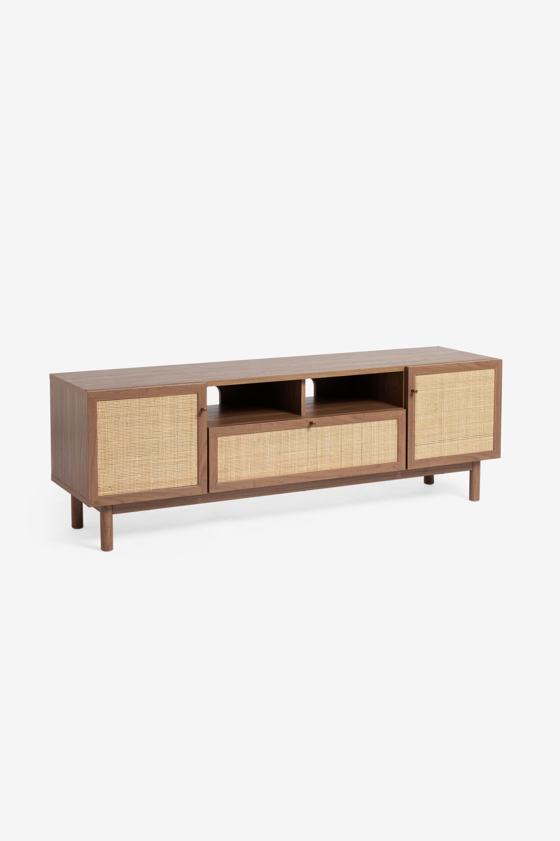 MADE TV-Schrank MADE.COM Pavia Rattan TV-Möbel 127 cm – extrabreit (1-St)