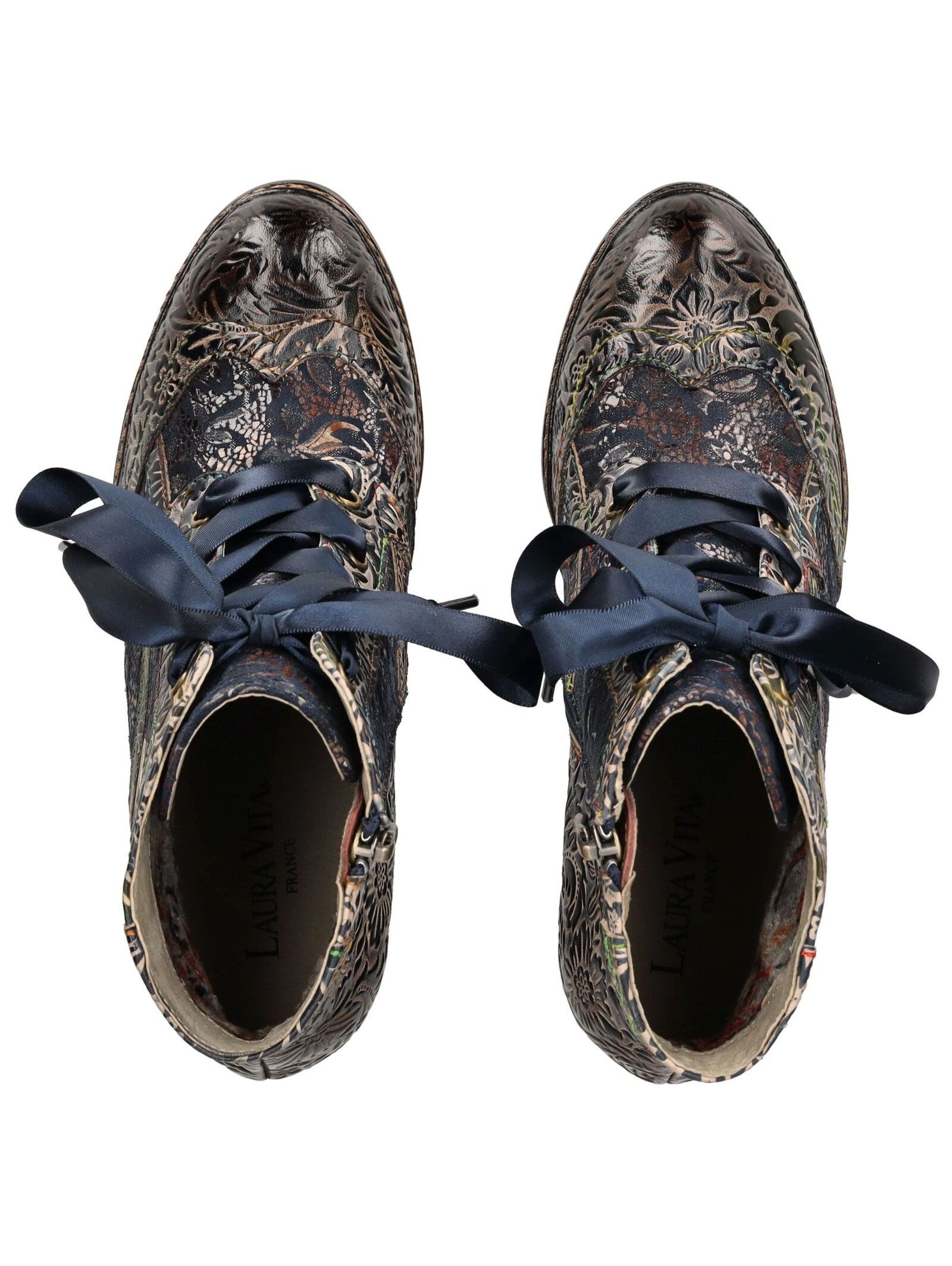 LAURA VITA LAURA VITA Stiefelette Leder/Textil Schnürstiefelette