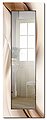 Artland Wandspiegel »Braune abstrakte Welle«, gerahmter Ganzkörperspiegel mit Motivrahmen, geeignet für kleinen, schmalen Flur, Flurspiegel, Mirror Spiegel gerahmt zum Aufhängen, Bild 1