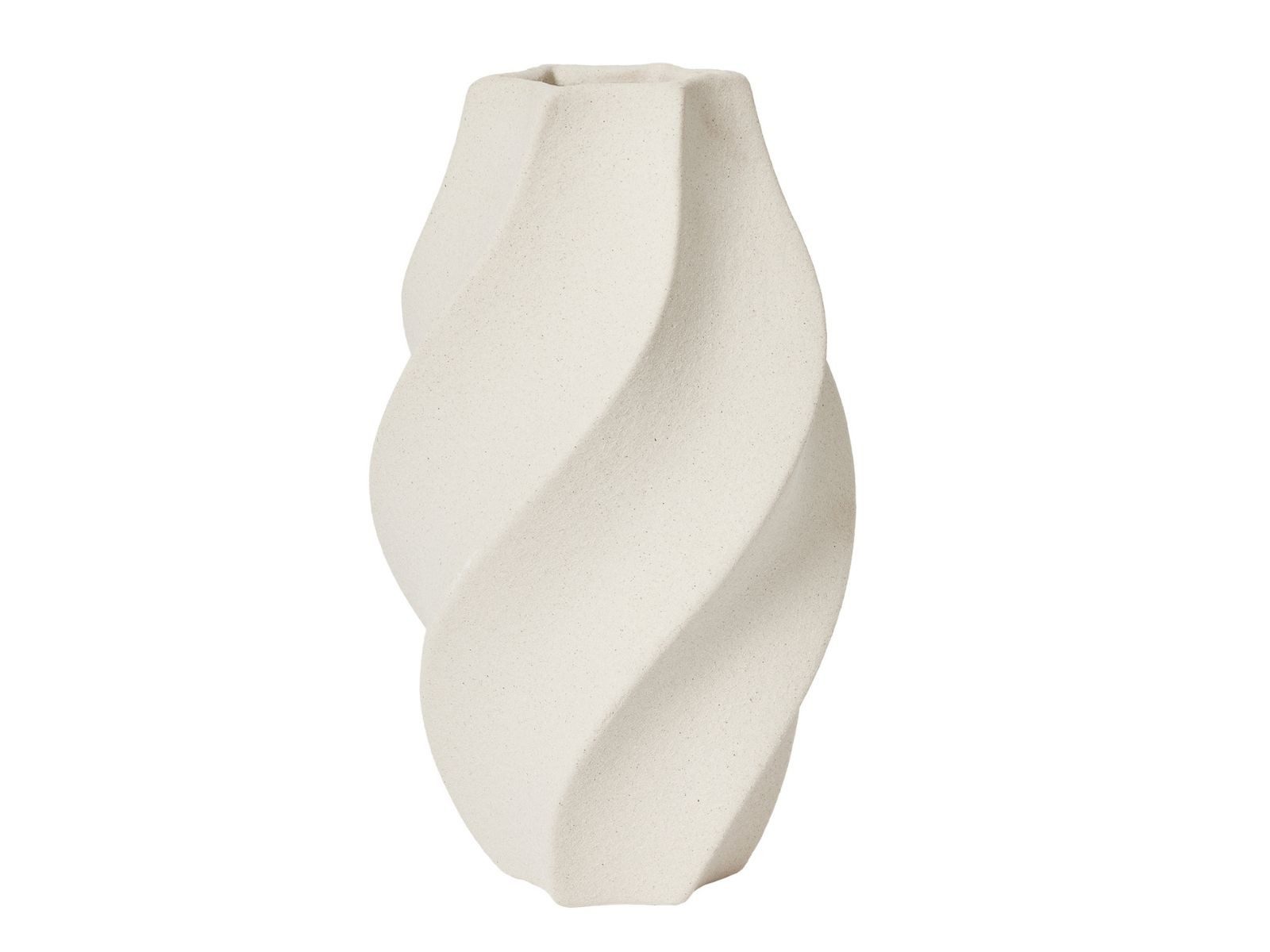 Broste Copenhagen Dekovase Odette Vase weiß 32cm (Vasen)