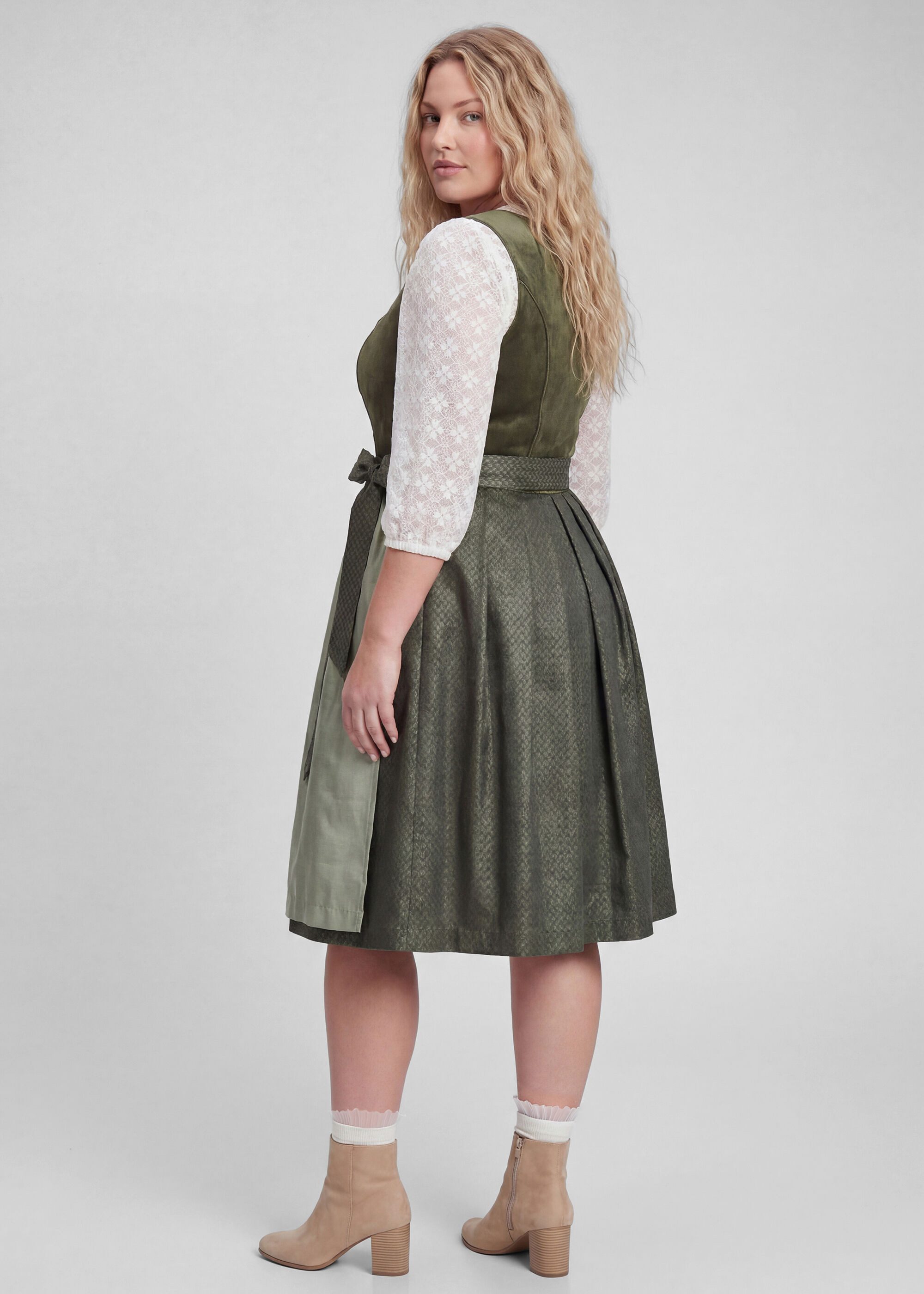Spieth & Wensky Dirndl Kathi (1-tlg) mit dekorativer Schürze – Bild 3 von 5