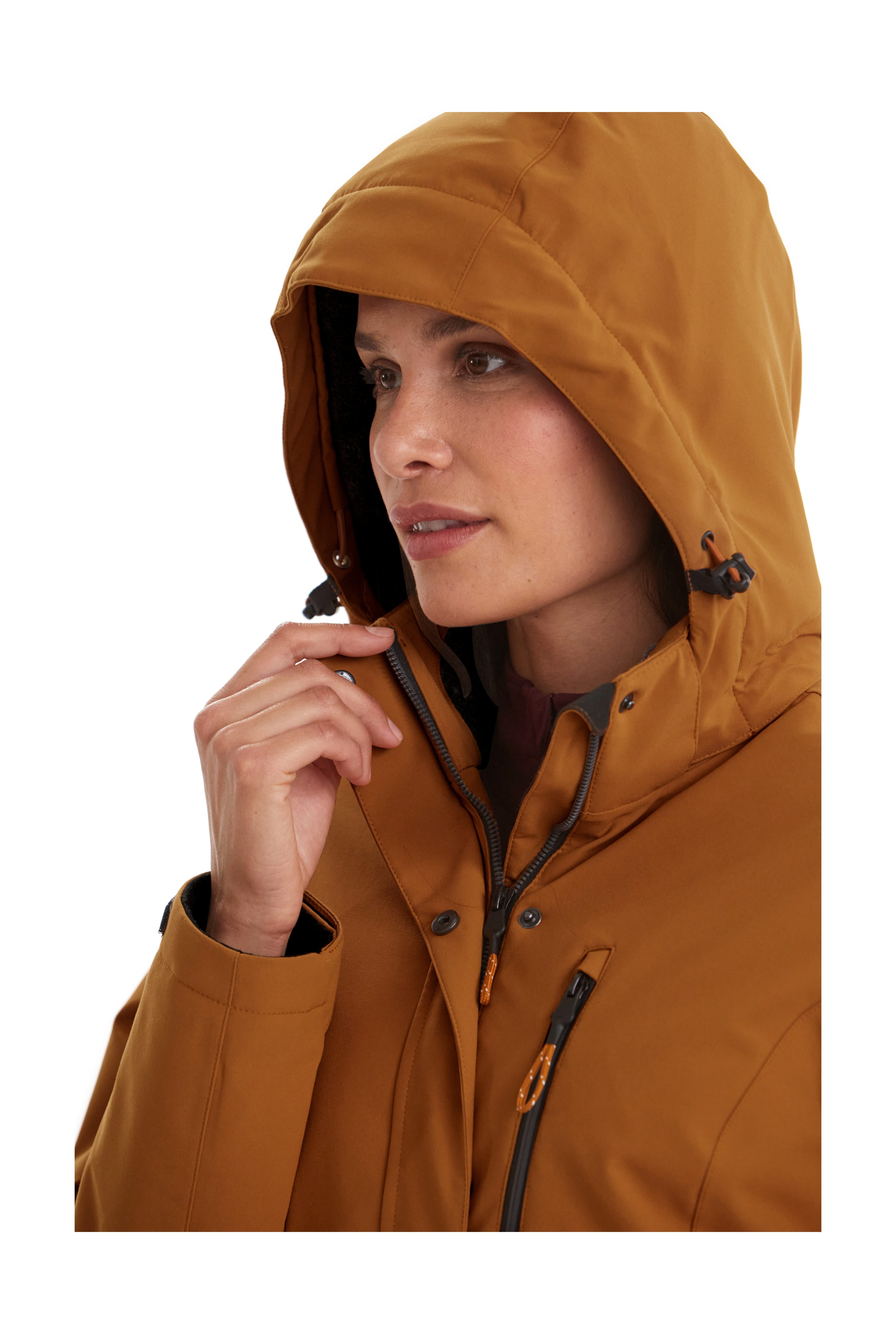 Killtec Outdoorjacke KOW 140 WMN JCKT Wasserdichte Damenjacke, atmungsaktiv, abnehmbare Kapuze