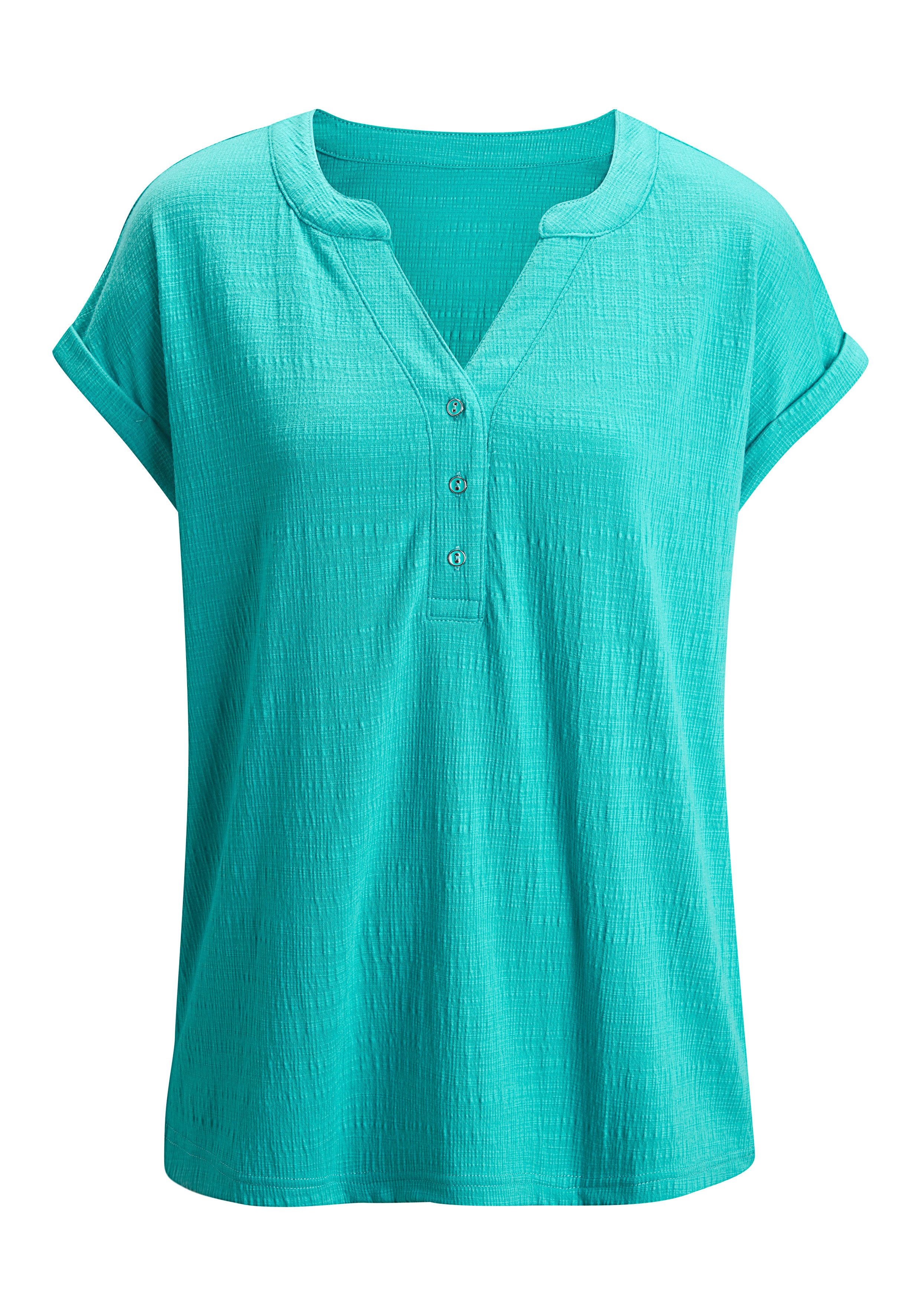 Vivance by Lascana Blusenshirt aus luftiger Qualität mit fixiertem Ärmelumschlag. € 24,99, (€ 24,99 pro 1 Stk).