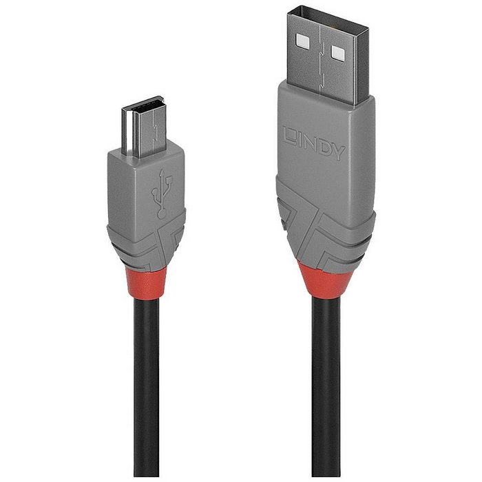 Lindy USB Kabel 0.2 m USB 2 USB A Mini-USB B USB-Kabel