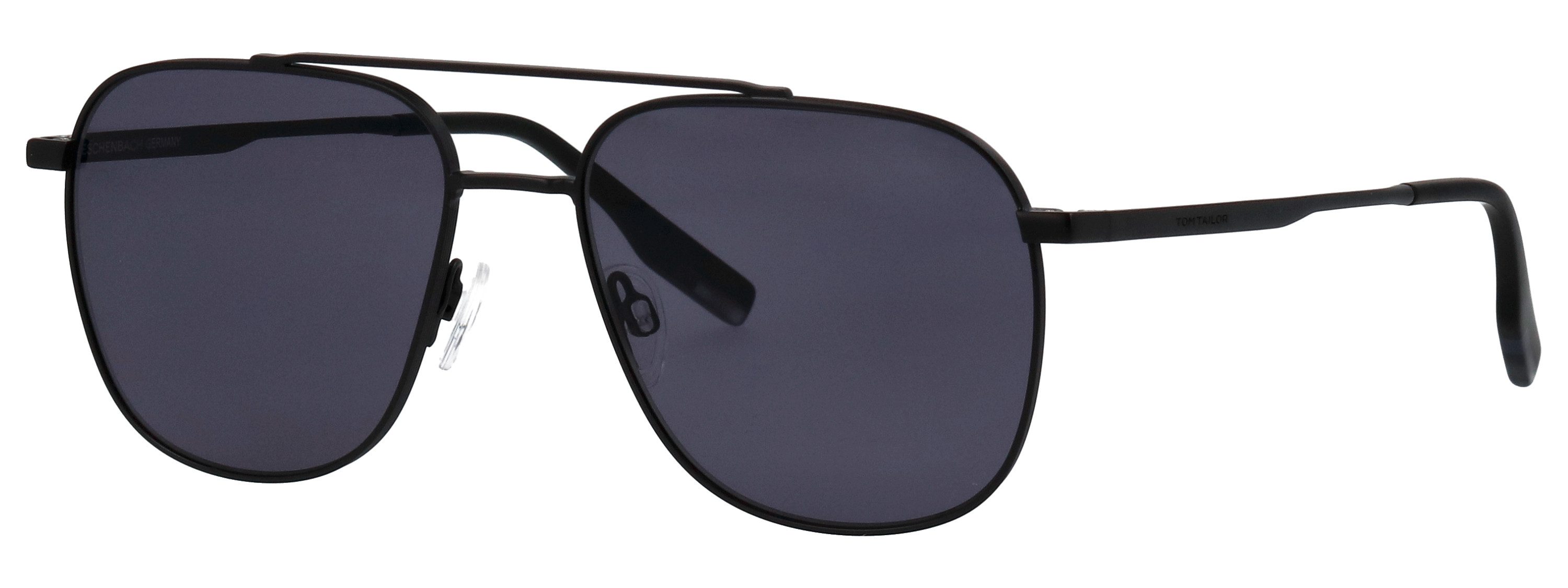 TOM TAILOR Sonnenbrille Modell 675004 Form Pilot, Logoschriftzug auf Bügel, Metallfassung
