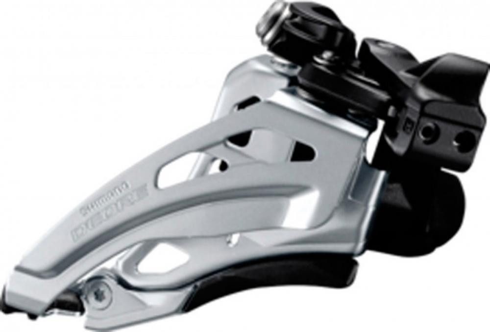 Shimano Kettenumwerfer Shimano Umwerfer Deore SideSwing FDM617LX6 Front Pull 66-69° - präzise