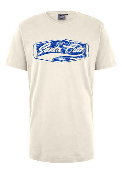 AHORN SPORTSWEAR T-Shirt SANTA CRUZ_ROYAL BLUE mit modischem Frontprint