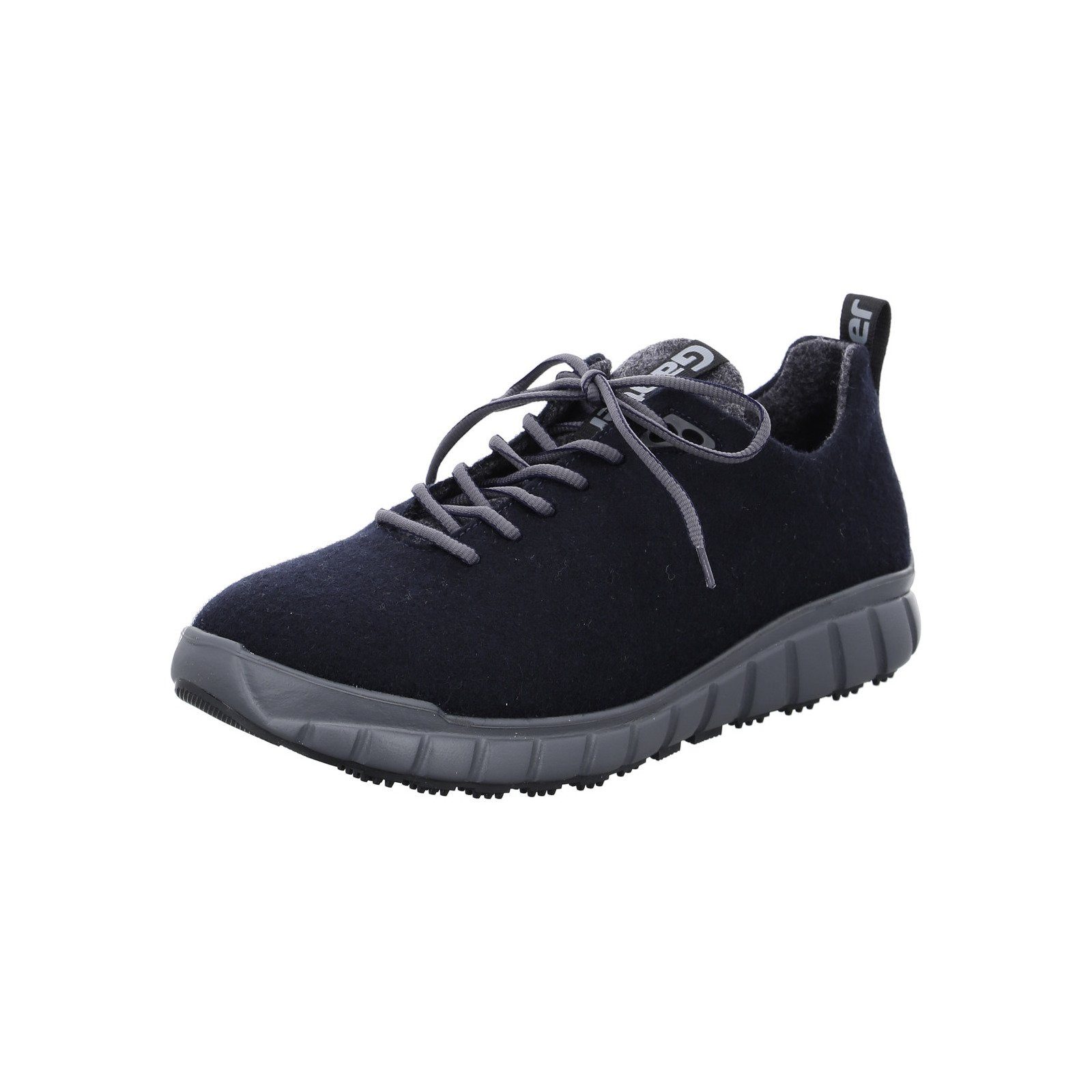 Ganter Evo - Damen Schuhe Sneaker Sneaker Merinowolle blau