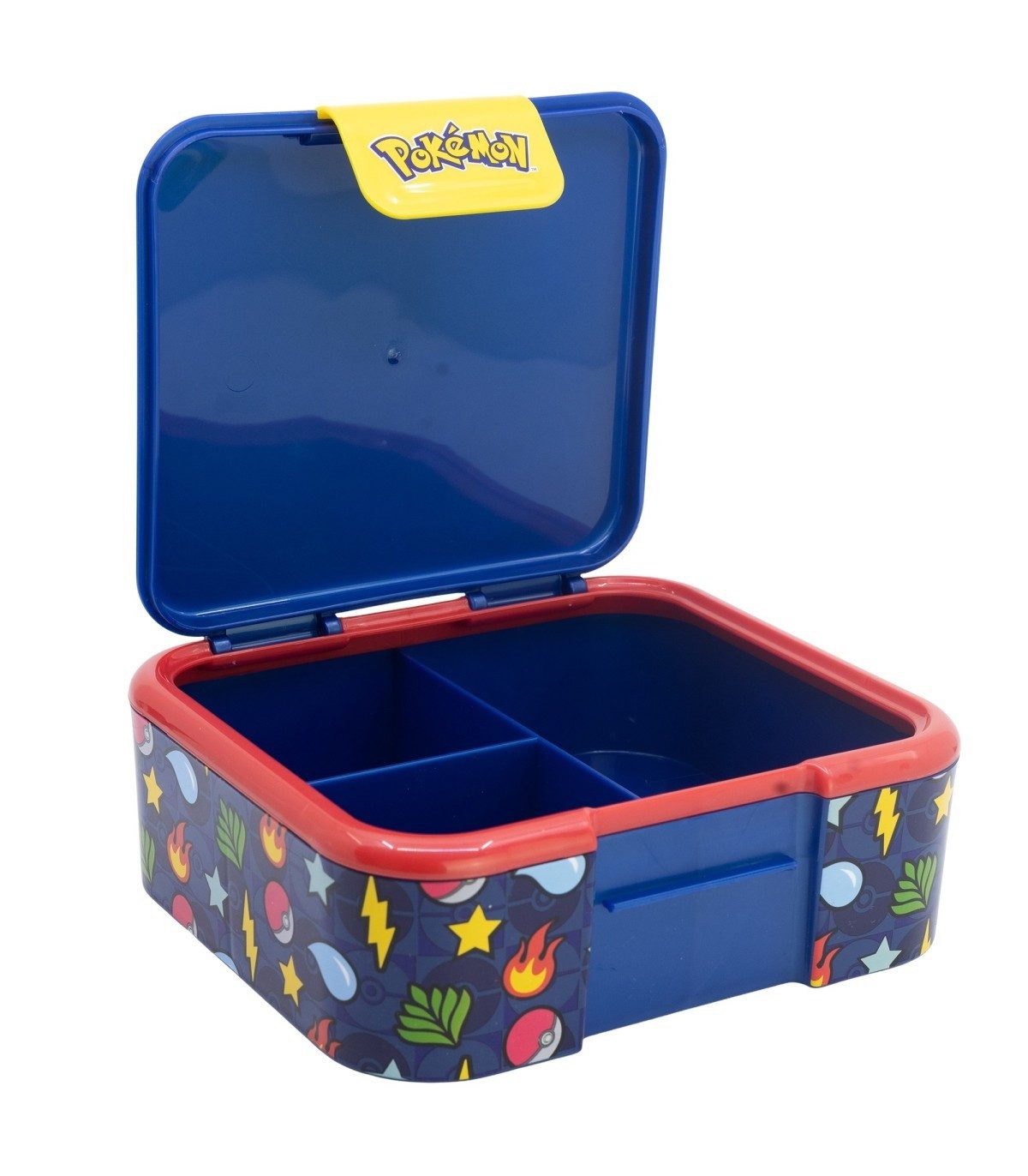 POKEMON JUEGO DE CARTAS Lunchbox - Blue Team Brotdose Kinder Pausenbox für Alltag Schule und unterwegs, Polyethylen, (1-tlg)