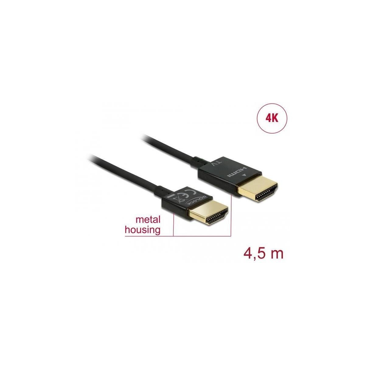 Delock 84775 - Kabel High Speed HDMI mit Ethernet - HDMI-A... Computer-Kabel, HDMI-A, HDMI (450,00 cm)