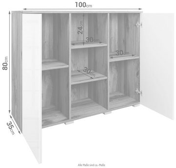 INOSIGN Schuhkommode Paris, Breite 100 cm