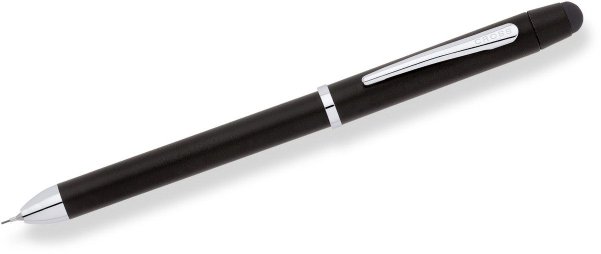 Kugelschreiber Multifunktions-Schreibgerät Tech 3 satin schwarz.