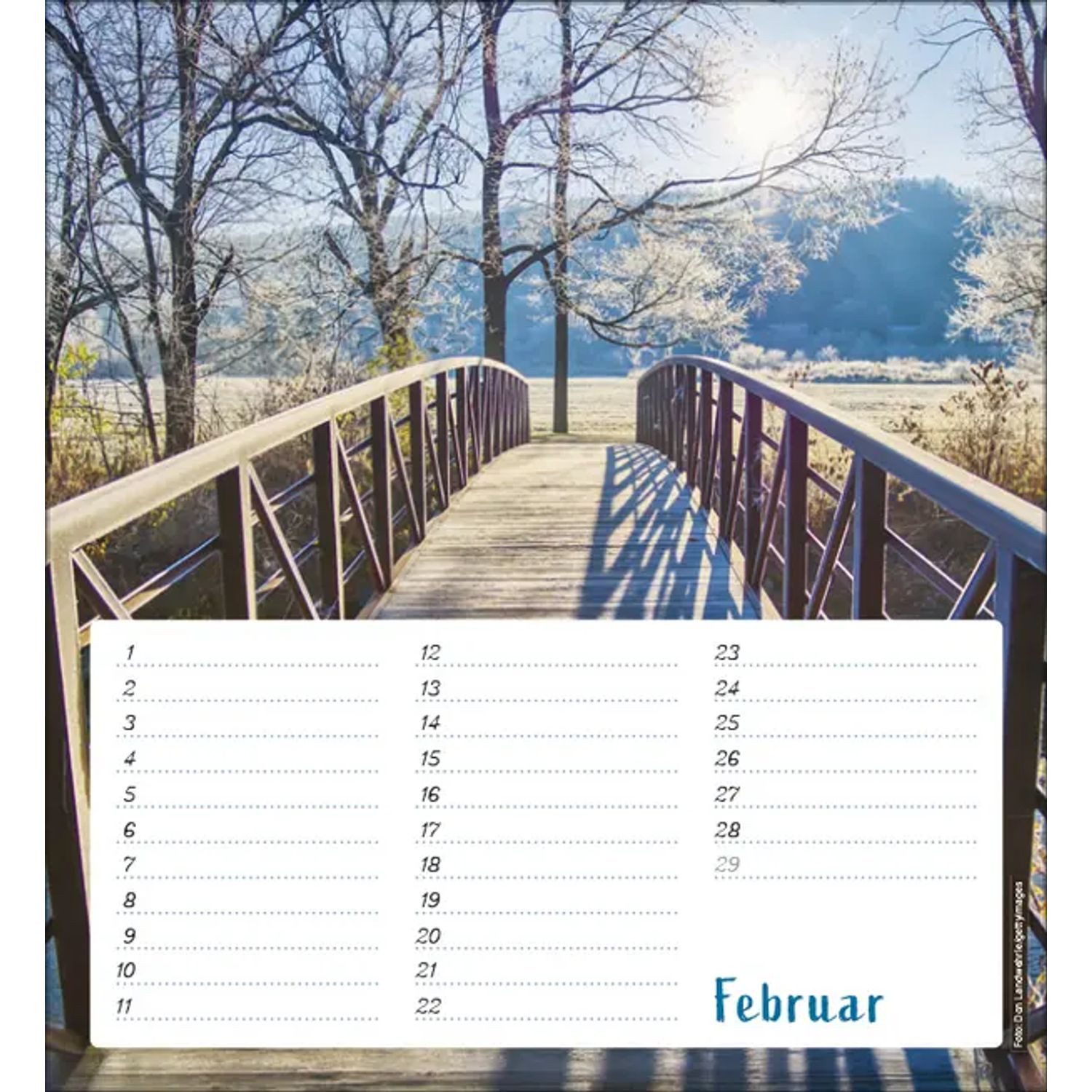 Korsch Verlag Wandkalender Geburtstagskalender Augenblicke der Stille