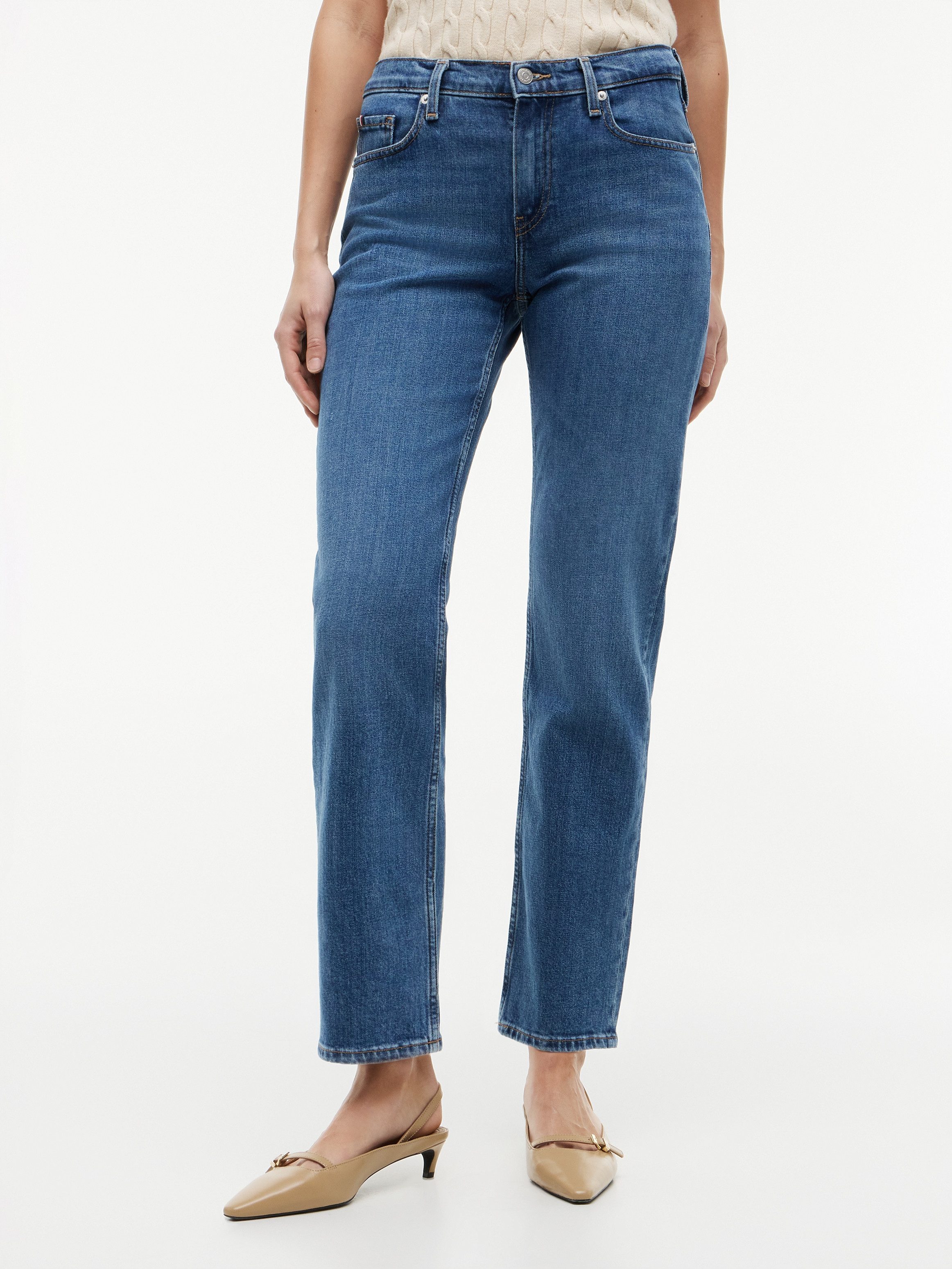Tommy Hilfiger Straight-Jeans CLASSIC STRAIGHT mit figurbetontem Sitz – Bild 2 von 5