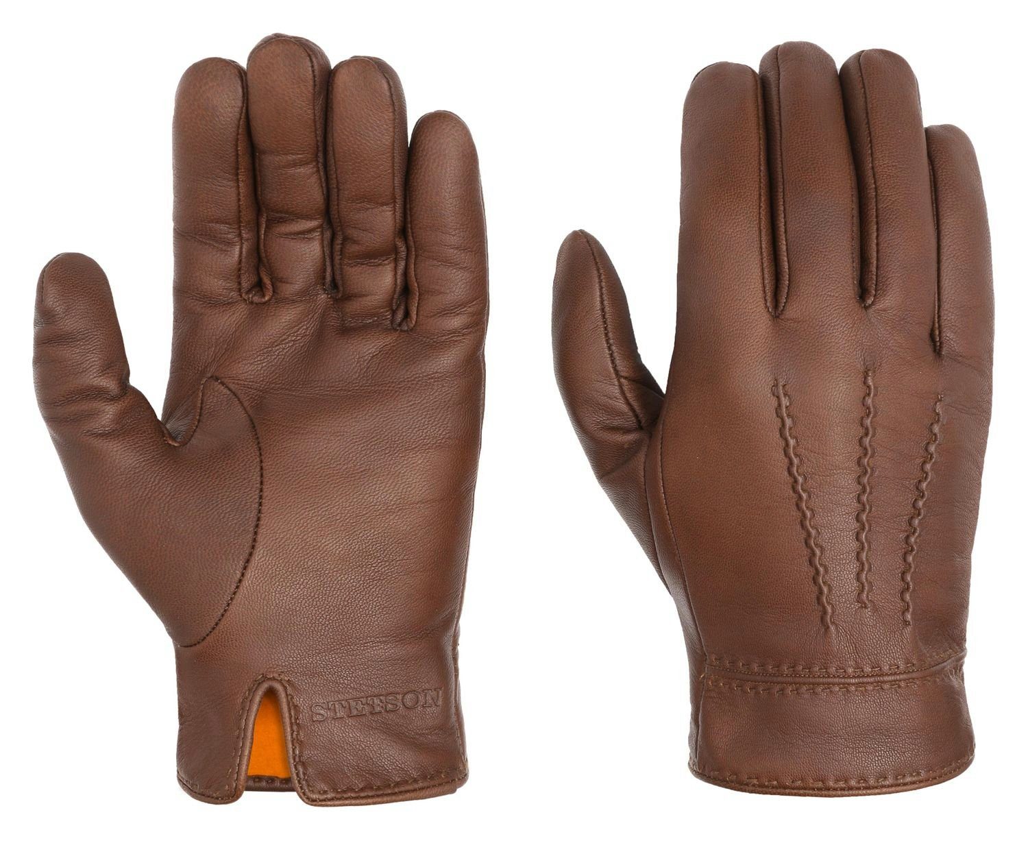Stetson Lederhandschuhe aus Nappa-Leder