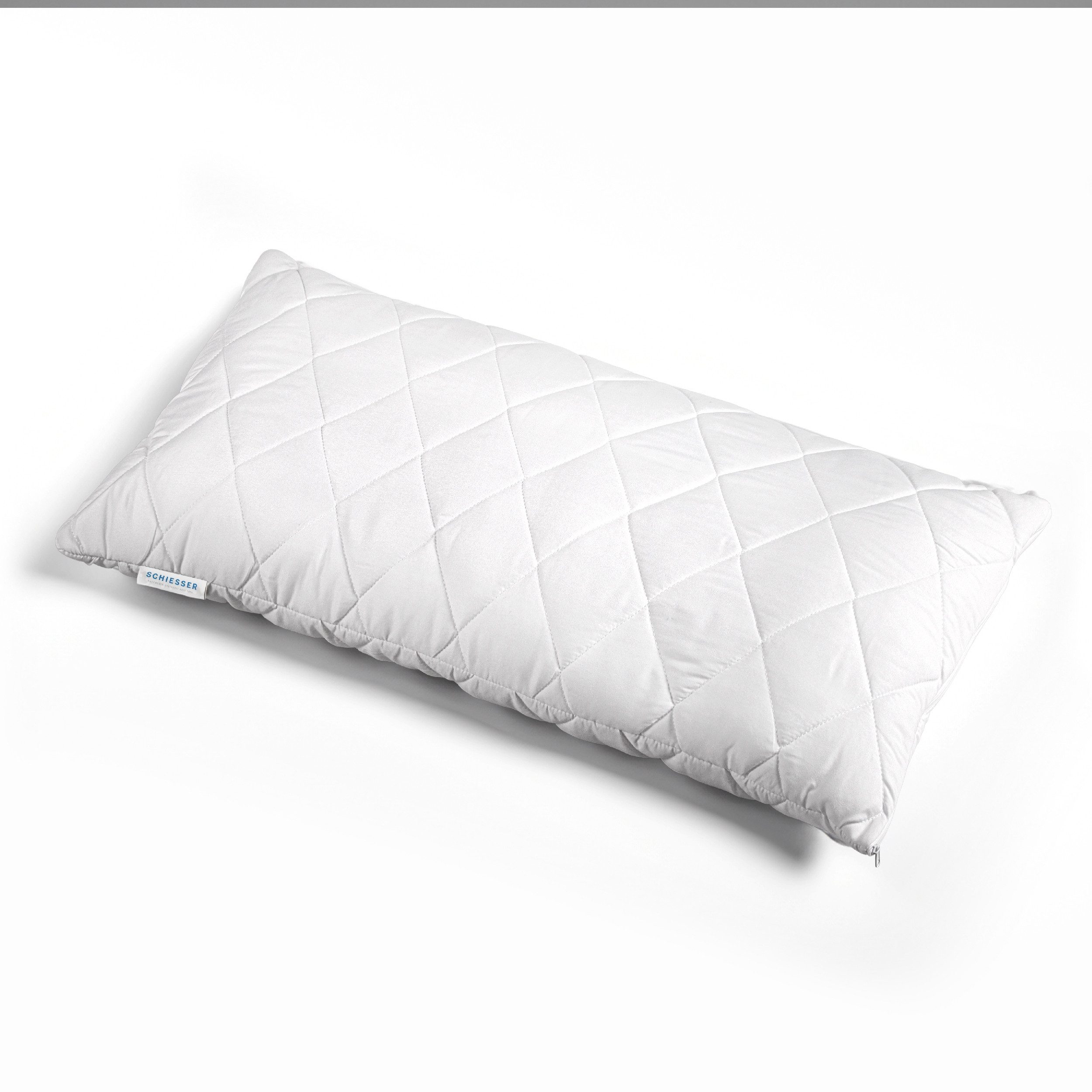 Schiesser Kopfkissen Hygge mit recycelter Füllung und individueller Höhenan günstig online kaufen