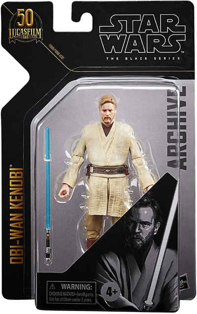 Hasbro Actionfigur Star Wars: The Black Series - Obi-Wan Kenobi - 50. Jubiläum Lucasfilm
