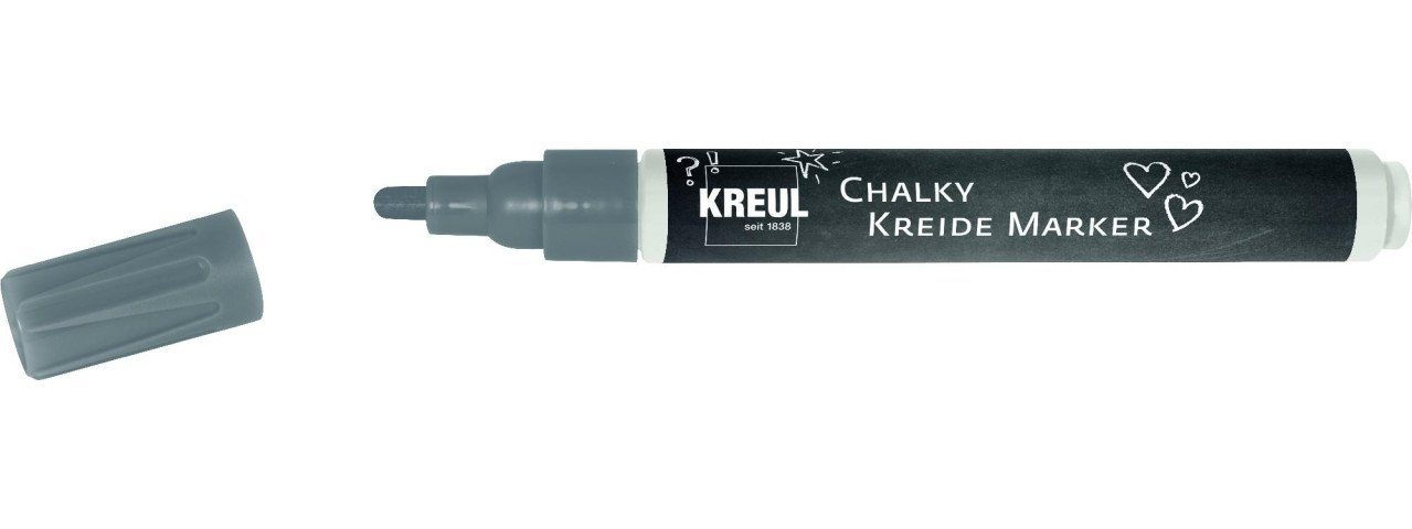 Kreul Künstlerstift Kreul Chalky Kreidemarker medium Volcanic Gray