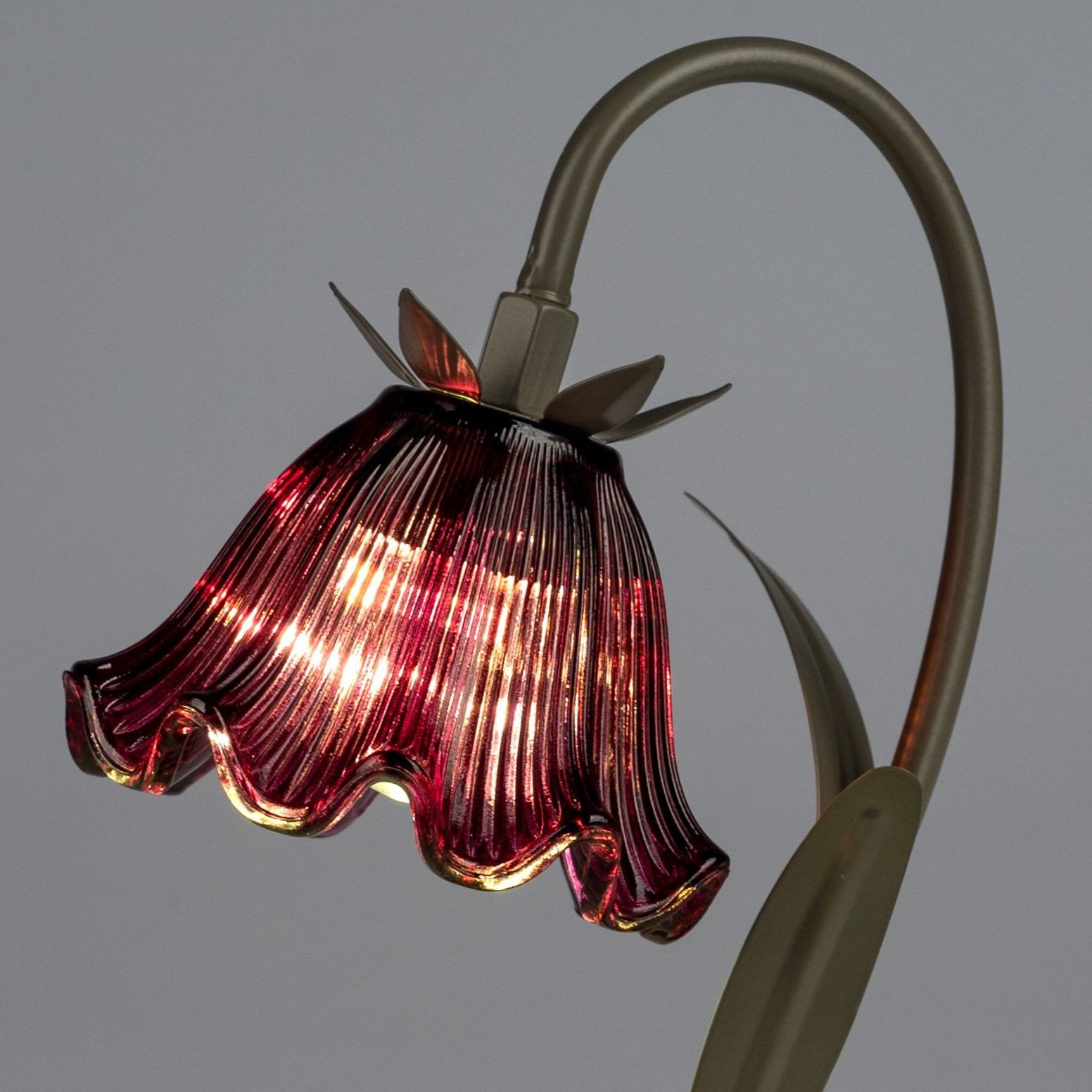 formano LED Tischleuchte Blume, Mit Timerfunktion, Lila, Motiv: Blüte günstig online kaufen