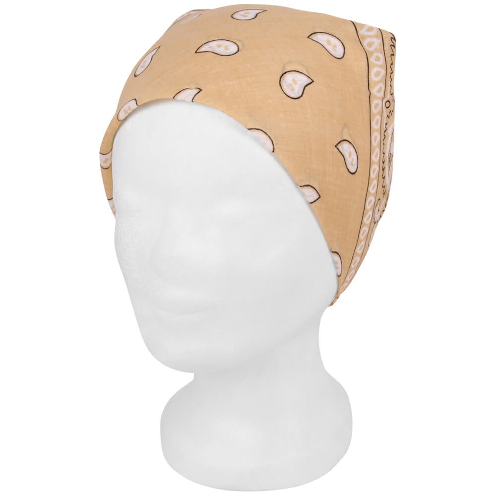 Modescout Stadler Bandana Bandana Paisley (3er Pack) 55x55 cm – Baumwolle Kopftuch Halstuch, (Spar-Set, 3er Set), Weich, atmungsaktiv und hautfreundlich