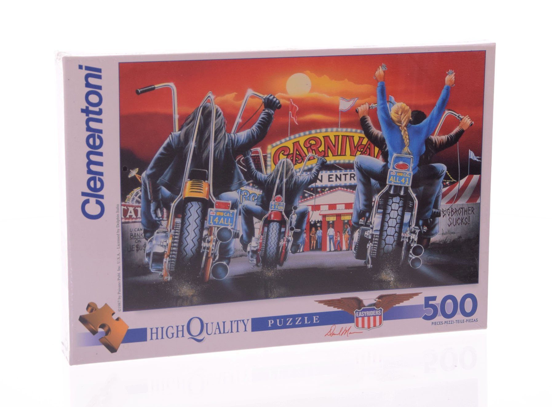 Clementoni® Puzzle Clementoni High Quality Collection Puzzle "HD Carnival" 500 Teile, 500 Puzzleteile