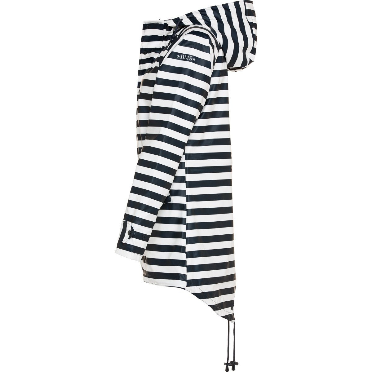 BMS Regenmantel >> HafenCity Coat Hamburger Design << mit Kapuze