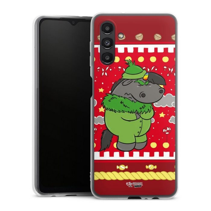 DeinDesign Handyhülle Ugly Christmas Grummel Rot Samsung Galaxy A13 5G Silikon Hülle Bumper Case Handy Schutzhülle
