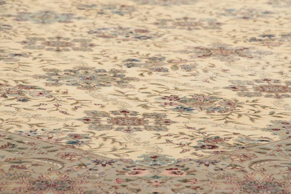 Orientteppich Orientteppich, Nain Trading, Seidenkette Isfahan 239x293 rechteckig, Höhe: 8 mm Handgeknüpfter