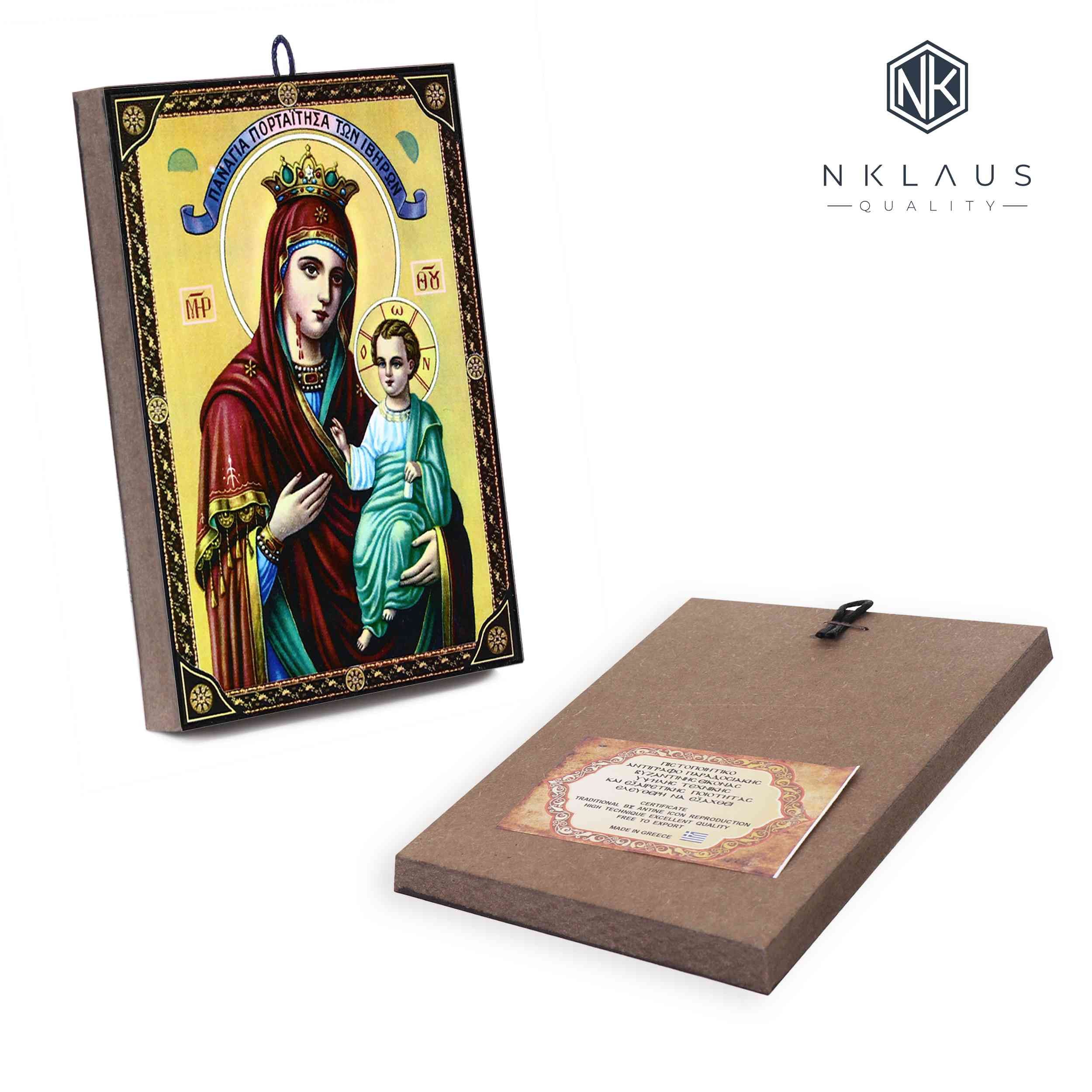 NKlaus Bild Ikonebild Gm Iviron orthodox Zertifizierte Reproduktion aus Gri günstig online kaufen