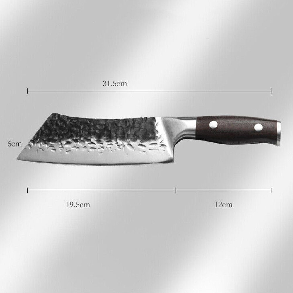 Fleischmesser Küchenmesser safety Home Handgeschmiedetes Hackmesser Hochkohlenstoffstahl